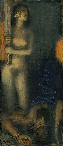 Judith and Holofernes Study 1926 Art Print