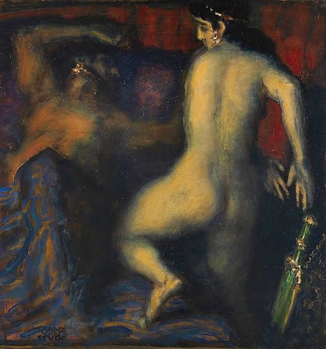 Judith und Holofernes 1927 Art Print