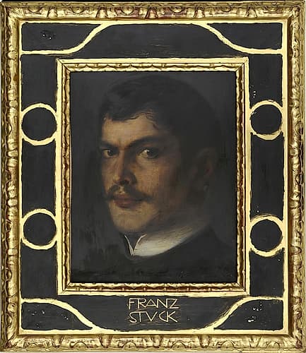 Self portrait 1899 Art Print