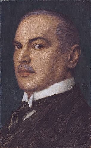 Self portrait 1923 Art Print
