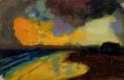 Study for Sunset by the Sea 1910 Art Print