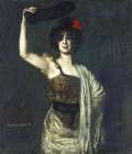 The Dancer Saharet 1906 Art Print