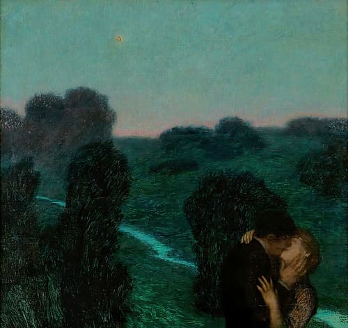 The Evening Star 1912 Art Print