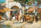 In the souk. Algiers Art Print