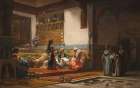 Moorish Interior 1875 Traditional Print