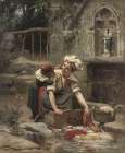 Mothers little helper 1874 Traditional Print
