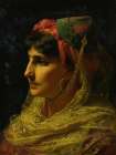 Portrait Of A Woman Traditional Print