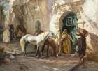 Scene taken in Morocco 1885 Traditional Print