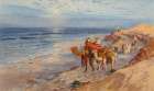 On the coast of the Atlantic Tangier  1925 Art Print