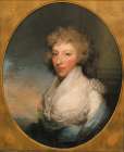 Portrait of Mrs. Gabriel Manigault  1794 Traditional Print