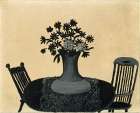 Table and Two Chairs 1946 Art Print