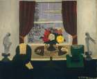 Victorian Interior 1945 Art Print