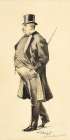 An East Side Politician 1894 Vintage Print