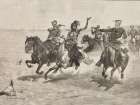 Arrest of a Blackfeet murderer 1888 Art Print