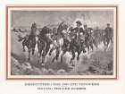 Dismounted the fourth troopers moving the led horses Art Print