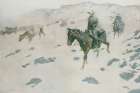 Drifting before the storm 1904 Art Print