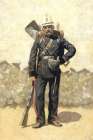 Full Dress Mexican Engineer c.1889 Vintage Print