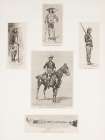 Indians as irregular cavalry 1890 Art Print