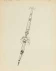 Pipe, illustration from The Song of Hiawatha 1889 Vintage Print