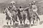 Questionable companionship 1890 Art Print