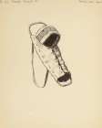 Rawhide Cradle, Apache, illustration from The Song of Hiawatha 1889 Vintage Print
