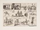 Sketches among the Papagos of San Xavier 1887 Vintage Print