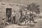 The Apaches are coming 1886 Art Print