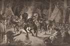 The buffalo dance 1887 Art Print
