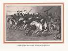 The charging on the sun pole Art Print
