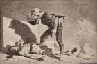 The dying Cacique 1889 Art Print
