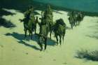 The Trail of the Shod Horse 1907 Art Print