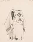 Womans Shirt, Illustration for The Song of Hiawatha 1889 Vintage Print
