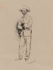 Young Spanish Officer Vintage Print