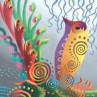 Floral Fantasia IV Art Print