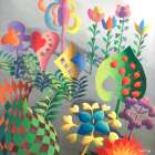 Floral Fantasia V Art Print