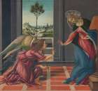 Annunciation 1489 Art Print