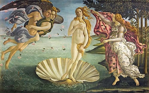 Birth Of Venus 1485 Art Print by Sandro Botticelli