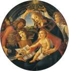 Madonna of the Magnificat 19th Century Art Print