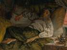 A Reclining Lady Art Print