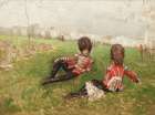 Coldstream fifers, St Jamess Park, London Art Print