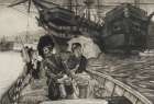 Entre les Deux Mon Coeur Balance 1877 BW Art Print