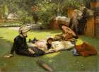 In Full Sunlight, En plein soleil 1881 Art Print