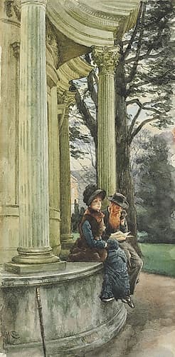 Kew Gardens, London Art Print