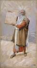 Moses and the Ten Commandments Art Print