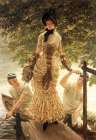On the Thames 1874 Art Print
