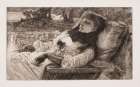 Soiree dete 1882 Art Print