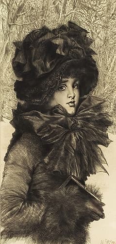 Sunday Morning 1883 Victorian Print