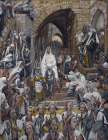 The Procession in the Streets of Jerusalem Art Print
