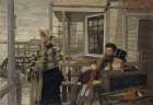 The Three Crows Inn, Gravesend ca 1873 Art Print