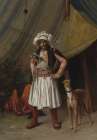 A Bashi-Bazouk And His Dog Art Print